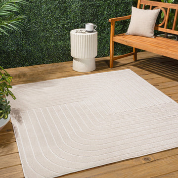 Odense Minimalist Angle Geometric Area Rug